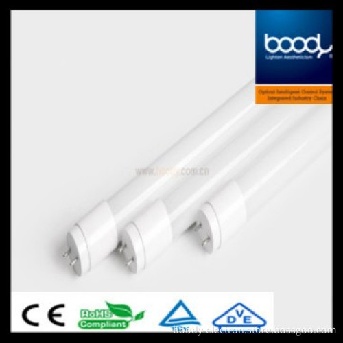 Self-developed power supply 12W 1200Lm T8 LED tube with CE&ROHS